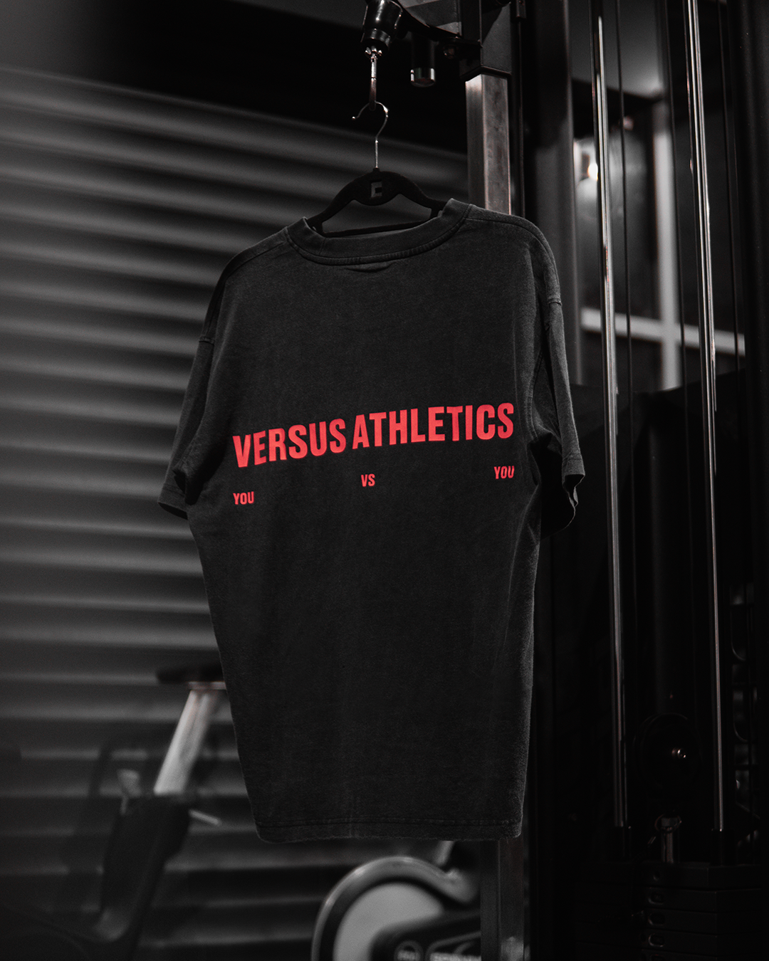 VS Core Oversized Tee - Acid Wash Red