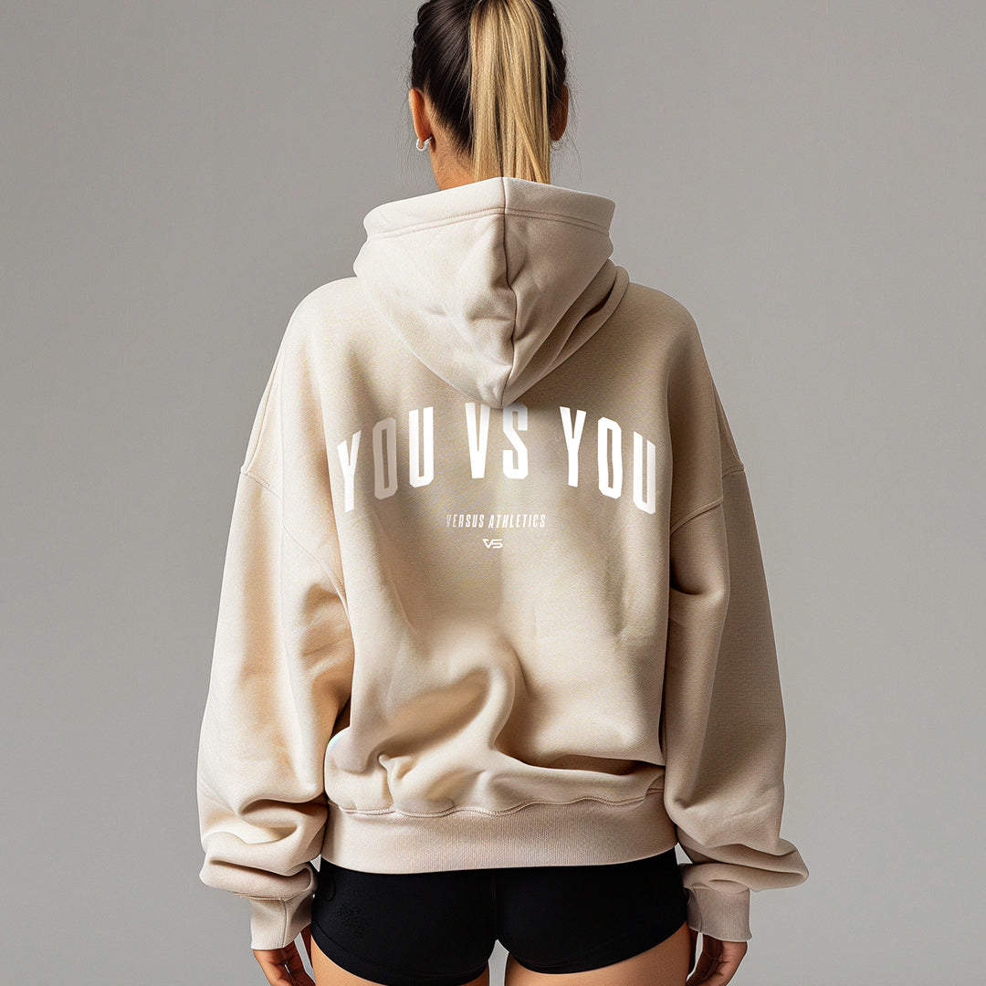 You Vs You Signature Hoodie - Beige