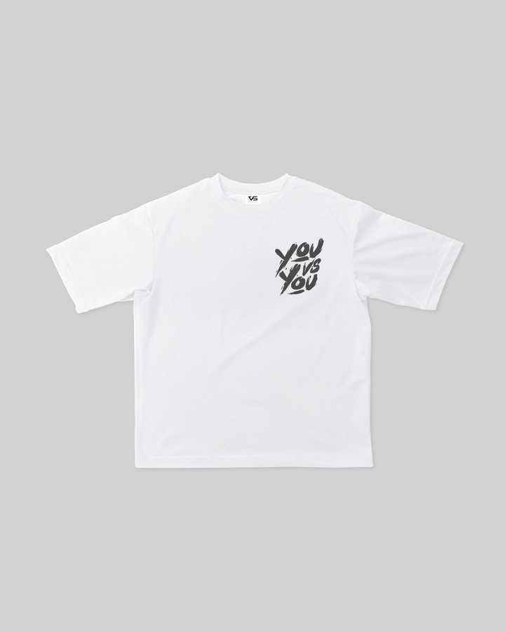 You Vs You 2.0 Oversized Tee - White